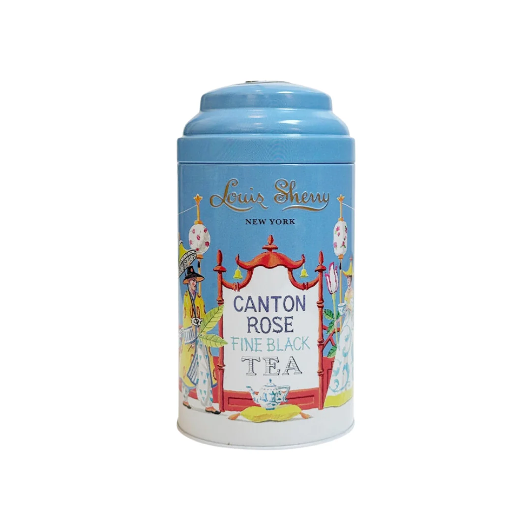 Canton Rose Fine Black Tea Tin