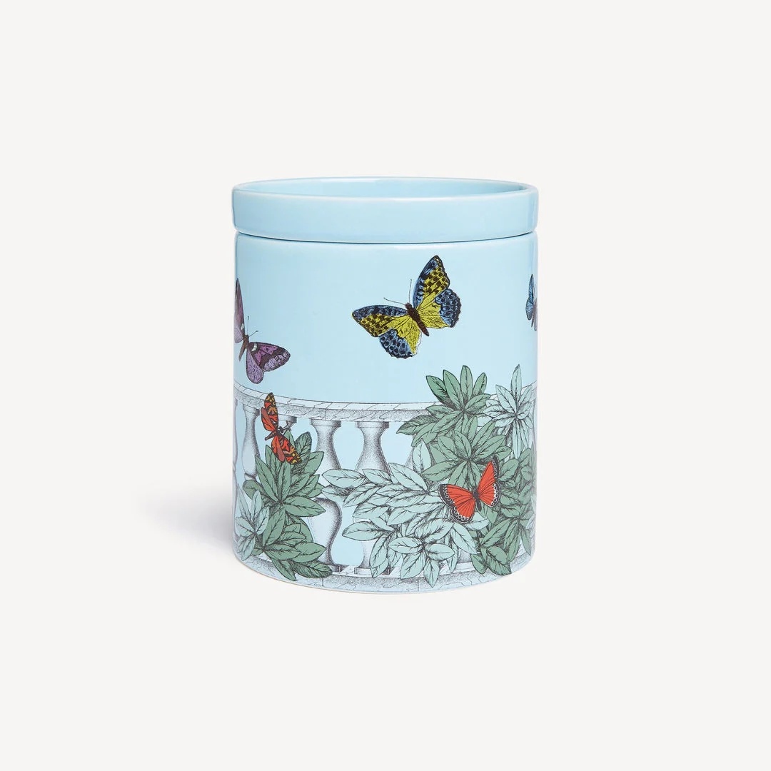 Farfalle e Balaustra β Giardino Segreto 'NEL MENTRE' Large Candle
