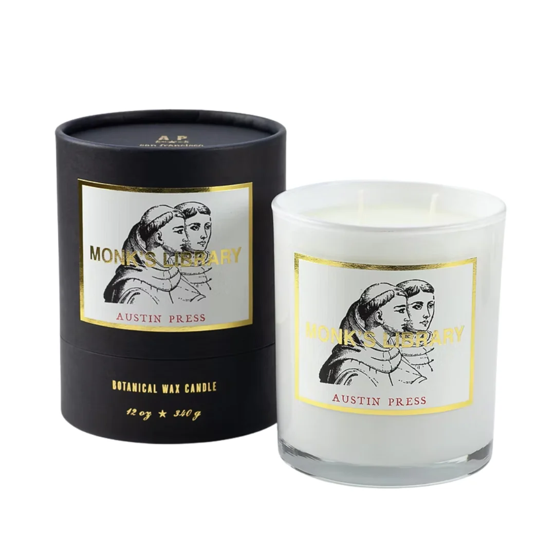 Monk's Library Candle